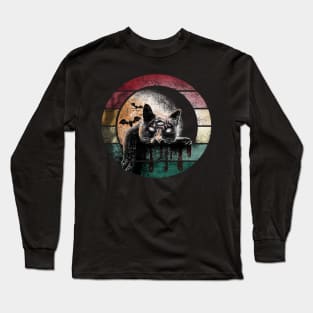 Three Eyed Cat Long Sleeve T-Shirt